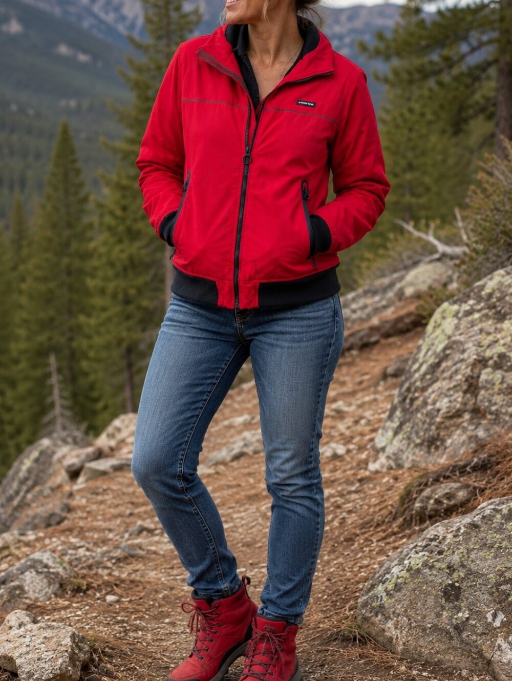 LANDS END Classic Insulated Squall Jacket. Like New.